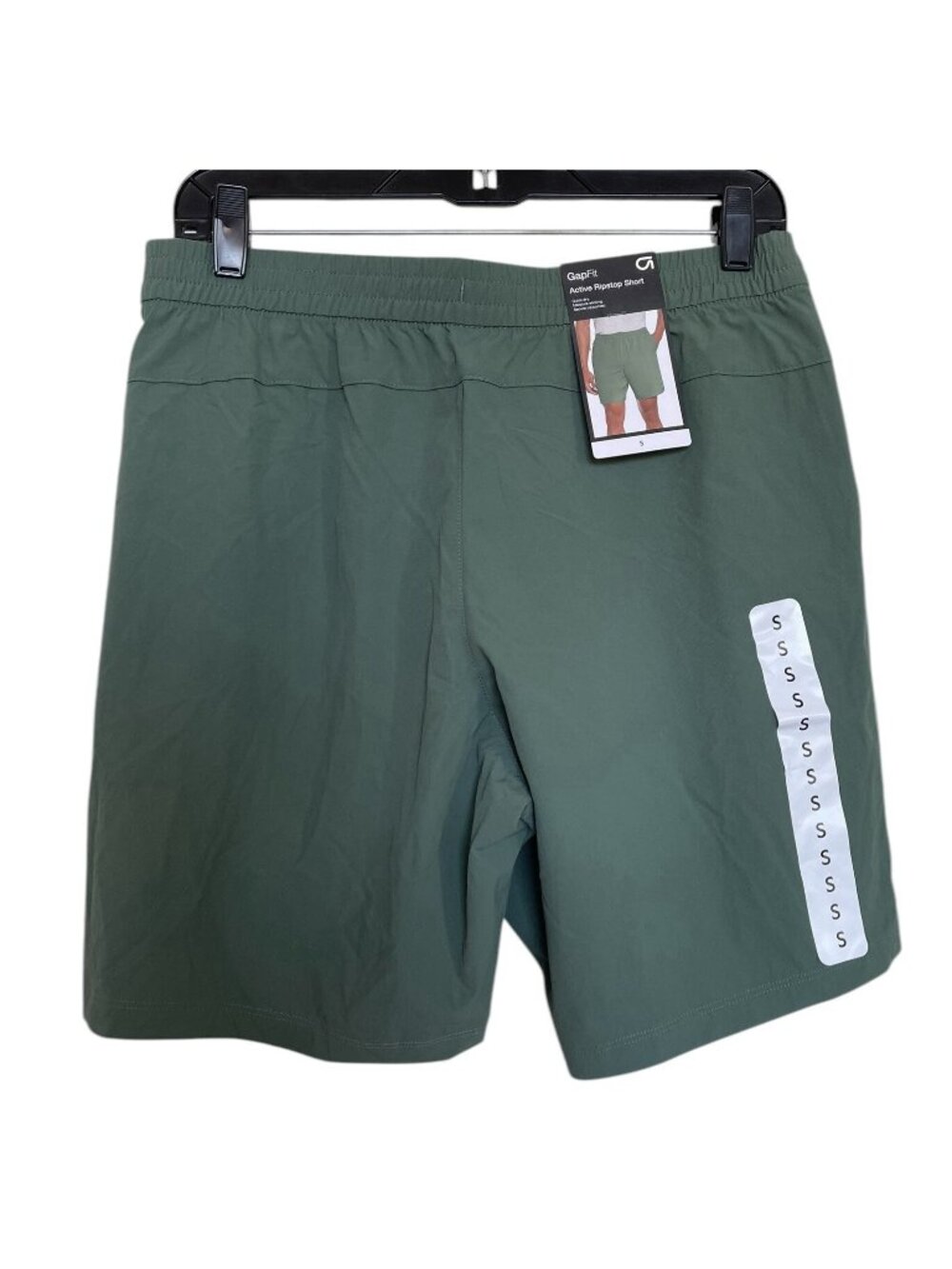 Gap Fit‎ Active Ripstop Shorts Men's Size Small Green Quick Dry Moisture